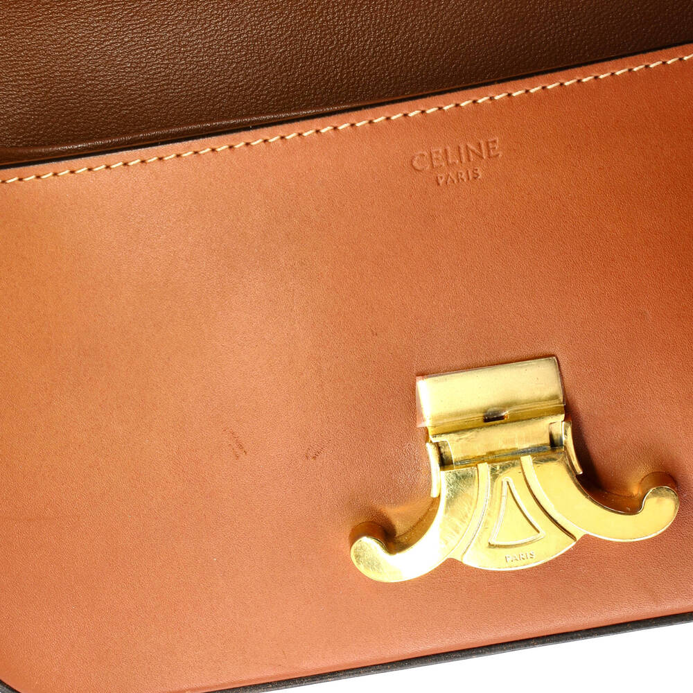 Celine Triomphe East-West Shoulder Bag #229566C22B - Picture 6 of 8